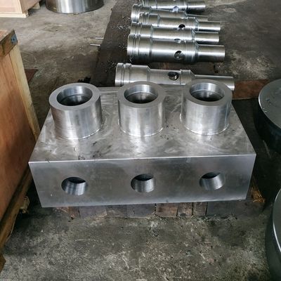 Geschmiedeter Stahlblock
