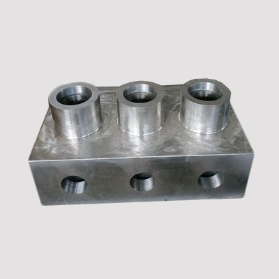 Geschmiedeter Stahlblock